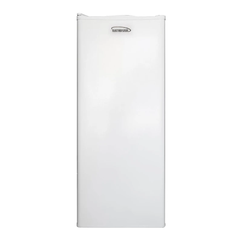 فریزر 10 فوت الکترواستیل مدل استور، دارای سیستم دیفراست، فضای کافی برای نگهداری مواد غذایی منجمد، طراحی جمع‌وجور و مصرف انرژی بهینه، مناسب خانه‌ها و فروشگاه‌های کوچک