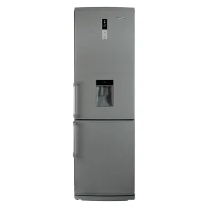 یخچال فریزر طرح فریزر پایین امرسان مدل CB46B با ظرفیت 20 فوت، دارای سیستم نوفراست، سرمایش سریع، 4 طبقه در یخچال و 3 کشو در فریزر، مصرف انرژی A و طراحی مدرن، مناسب آشپزخانه‌های کوچک و متوسط