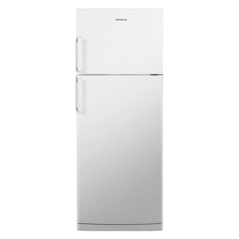 یخچال فریزر طرح فریزر بالا امرسان مدل CB17M با ظرفیت 17 فوت، دارای سیستم دیفراست، 4 طبقه در یخچال، 2 طبقه در فریزر، کشو با تنظیم دما و رطوبت، طبقات شیشه‌ای نشکن، کشوی میوه و سبزیجات و لامپ داخلی، مصرف انرژی A، مناسب خانواده‌های کوچک تا متوسط