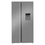 یخچال فریزر ساید بای ساید ایکس ویژن مدل TS666-AWD/ASD با ظرفیت 30 فوت، دارای آبسردکن، یخساز نیمه‌اتوماتیک، قفل کودک، اخطار باز ماندن درب، 4 طبقه در یخچال و 4 طبقه در فریزر، سیستم نوفراست و مصرف انرژی A+، مناسب آشپزخانه‌های مدرن و خانواده‌های بزرگ